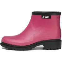Aigle Regenlaarzen 'Fulfeel Low' pink / zwart