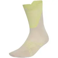 Adidas Sportsokken 'RUNNING LIGHT CREW' beige / citroengeel