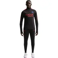 Nike Paris Saint-Germain Strike Trainingstrui 1/4-Zip 2026-2027 Zwart Felrood Donkerblauw