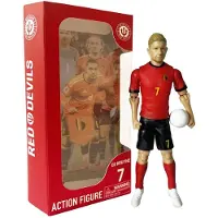 MEGABLEU Actiefiguur Rode Duivels - Kevin De Bruyne - Voetbalpop met Bewegende Ledematen - Officiële Merchandise