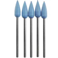 Proxxon Silicone polisher 5pcs floor shape