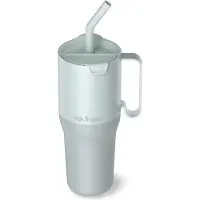 Klean Kanteen - Rise Tumbler Flip Straw - Isoleerbeker 1064 ml, grijs