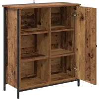 vidaXL Dressoir Oud Hout 70 x 30 x 80 cm Bewerkt hout