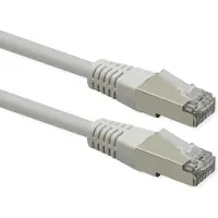 Roline Patchkabel Cat.6 (Class E), PoE, S/FTP (PiMF), weiß, 15 m