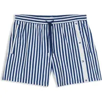 HUGO Zwemshort met strepen en verticaal logo Maat L