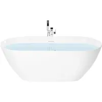 Beliani CEDROS - Vrijstaand bad - Wit - 170 cm - Acryl