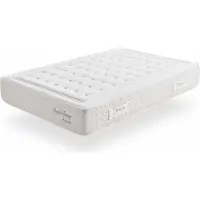 Moonia Royal Spring Pocketveren Matras - 150 x 200 cm - Wit - Hoogwaardig Visco-elastisch - Duurzaam en Ademend - 30 cm Dikte