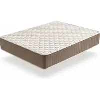 Moonia Magnum Visco-elastisch Matras - 140 x 190 cm - Beige - Dubbele Hardheid - 12 Zones - Ademend en Antiallergisch