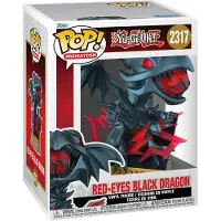 Funko POP! Pop! Premium - Yu-Gi-Oh! - Red Eyes White Dragon Card (Super 6-inch) #2317