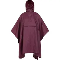 Mountain Warehouse Dames/Dames Pakka Waterdichte Poncho (Donkerpaars)