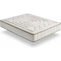 Moonia Cashmere Premier Viscosoft Matras - Ergonomisch - Dubbelzijdig - Wit - 27 cm Dikte - Anti-allergisch en Duurzaam