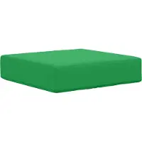 vidaXL Buitenstoel Kussen Groen 40 x 40 x 8 cm 100% Polyester