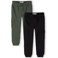 MINOTI Broek kaki / zwart