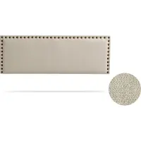 Moonia Hoofdbord - Gestoffeerd - Elegant - Tan Beige - Duurzaam en Hoogwaardig - Vlekbestendig Aqualine Stof