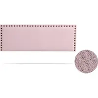 Moonia Hoofdbord - Gestoffeerd - Wanddecoratie - Lichtroze - Elegant en Duurzaam - Vlekafstotend Aqualine Stof