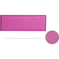 Moonia Hoofdbord - Slaapkamer Accessoire - Elegant en Duurzaam - Fuchsia - Aqualine Stof - Vlekbestendig en Hoogwaardig