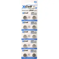 Xcell Knoopcel LR44 1.5 V 10 stuk(s) Alkaline