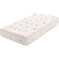 Moonia Pocketvering Matras - 90 x 200 cm - Beige - Hoogwaardige Viscoschuim - Ergonomisch - 25 cm Dikte
