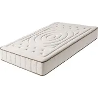 Moonia Cashmere Premier Viscosoft Matras - Ergonomisch - Dubbelzijdig - Wit - Hoogwaardige materialen - 27 cm dik - 9 Rustzones