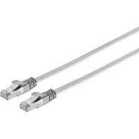 S-Impuls UFTP CAT7 platte netwerkkabel | PVC | grijs | 5 meter