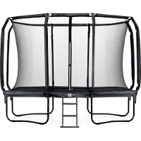 BLITS Urban trampoline - 366 x 244 cm - Zwart
