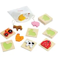 Bigjigs Toys Boerderij Voel en Vind
