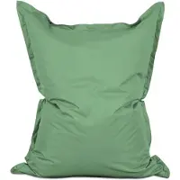 Lumaland - Grote luxe XXL zitzak - 380 liter vulling - 140 x 180 cm - geschikt voor Indoor & Outdoor - verkrijgbaar in verschillende kleuren -pastelgroen