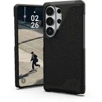 Uag Metropolis LT MagSafe Backcover voor de Samsung Galaxy S26 Ultra - Kevlar Black