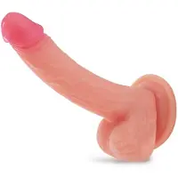 Unyqoos Realistische siliconen dildo met zuignap voor beginners en koppels