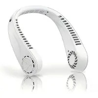 VHV - Nekventilator - USB oplaadbare halsventilator - USB oplaadbaar - 5 snelheidsstanden - stil - voor wandelen, reizen, kantoor, tuin