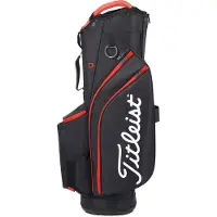 Titleist Cart 14 Black/Black/Red Golftrolleytas
