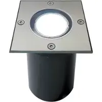 Ks Verlichting Grondspot LED Ø11 Vierkant RVS