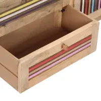 vidaXL Dressoir - Dressoirs - Houten Dressoir - Bijzetkast - Dressoir 100x30x75 cm massief mangohout