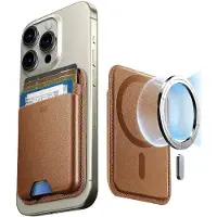 ESR HaloLock Wallet Boost MagSafe Wallet Hoesje Bruin