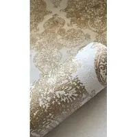 A.S. Création ORNAMENTEN BEHANG - Wit Goud - AS Creation Trendwall