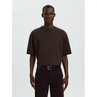 Selected Leer Leren Riem Heren Zwart 100