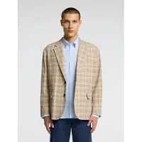 Selected Colbert donkerbeige / grijs