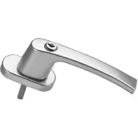 D4E Raamkruk Afsluitbaar - SKG** - Aluminium F1 - 38mm