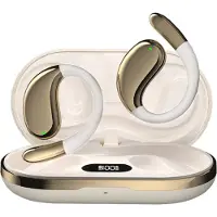 TWS Fivesquare AirWave – Open-Ear - beige - Bluetooth 5.4 Koptelefoon met ENC & 80u Gebruik