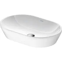 Duravit wastafelblad D-Neo, 60x40 cm, wit, zonder afvoergat