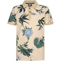 Petrol Industries Shirt lichtblauw / cappuccino / donkergroen / wit