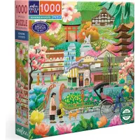 Eeboo Puzzle 1000 pièces Seasons in Kyoto