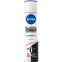 Nivea - Deodorant - Spray - Black & White Invisible Clear - 150ml