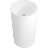 Mexen Ajax-01 vrijstaande wastafel van composiet 45 x 45 cm, mat wit - 26504500