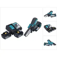Makita DUC 101 RT accu takkenschaar 18 V 10 cm borstelloos + 2x accu 5,0 Ah + oplader