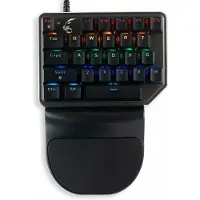MediaRange MRGS100 toetsenbord USB QWERTZ Duits Zwart, Zilver