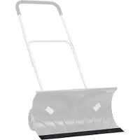 vidaXL Rubberen rand voor sneeuwploeg 180x15x1 cm zwart