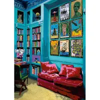 Heye Puzzel Room with Red Sofa (1000 stukjes)