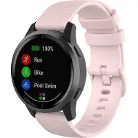 123Watches sport gesp band - roze - - Geschikt voor Polar Ignite / Ignite 2 / Ignite 3 / Pacer / Unite / Overige smartwatches met 20mm bandje