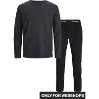 Jack & Jones JACK&JONES JACBASIC LABEL LS TEE AND PANTS SET Heren T-shirt - Maat L